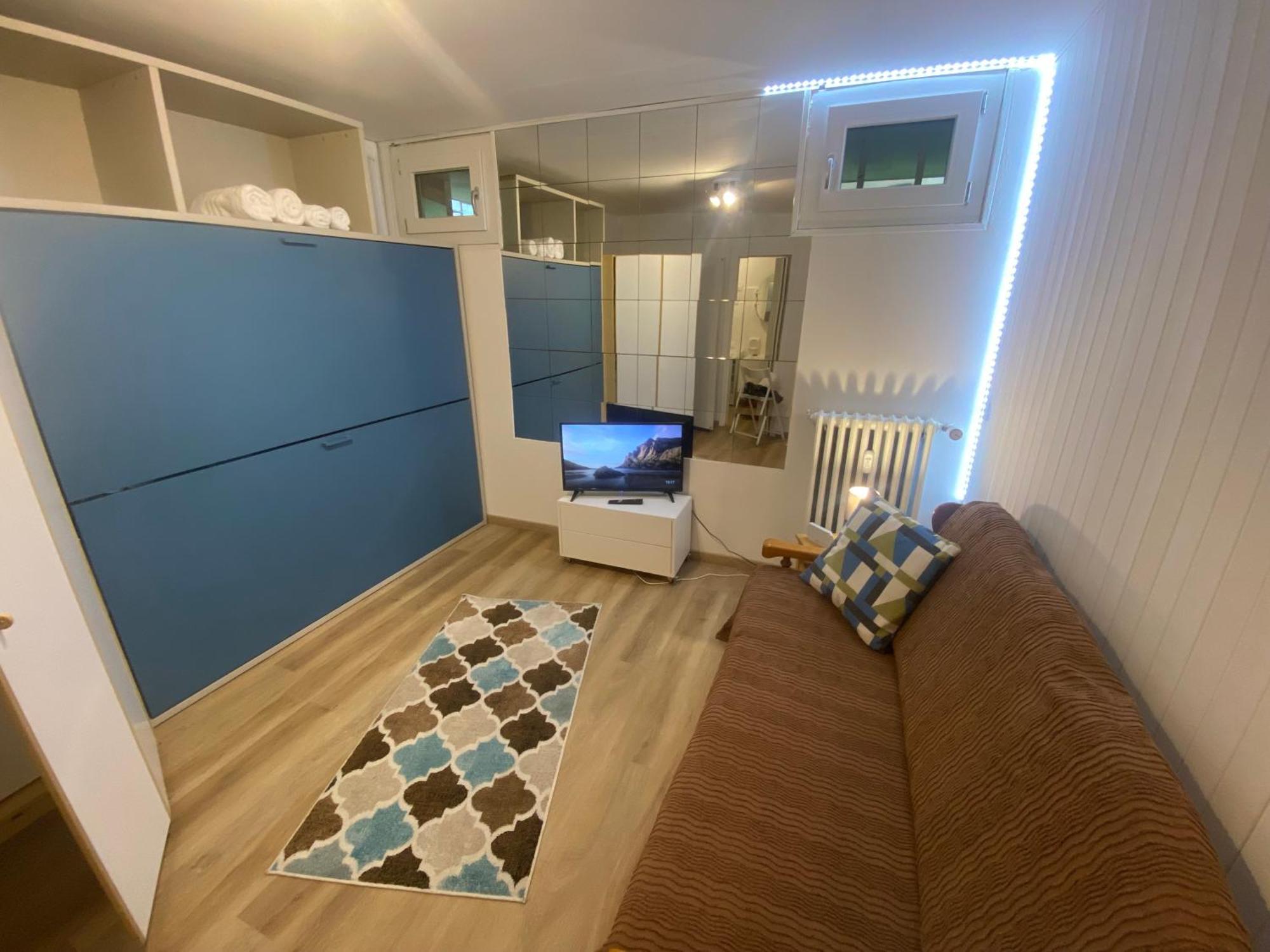 Alpine Nest With Swimmingpool Apartment Moggio  Bagian luar foto
